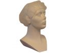 PURE Baret / haarnet model bouffant 53cm wit, 1000st.