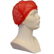 PURE Baret / haarnet model wokkel 53cm rood, 1000st.