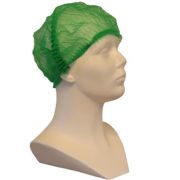 PURE Baret / haarnet model wokkel 53cm groen, 1000st.