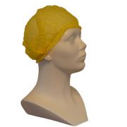 PURE Baret / haarnet model wokkel 53cm geel, 1000st.