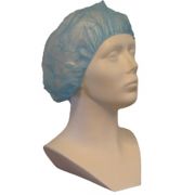 PURE Baret / haarnet model bouffant 53cm blauw, 1000st.