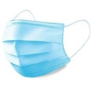 llR Mondmasker Kingfa blauw, ear loops (50 st.)