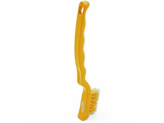 Hillbrush niche borstel medium geel