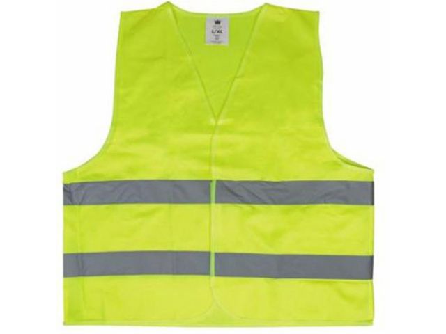 Veiligheidsvest fluor geel