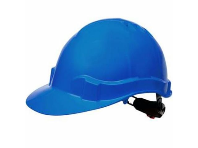 M-safe PE helm MH6010 draaiknop blauw